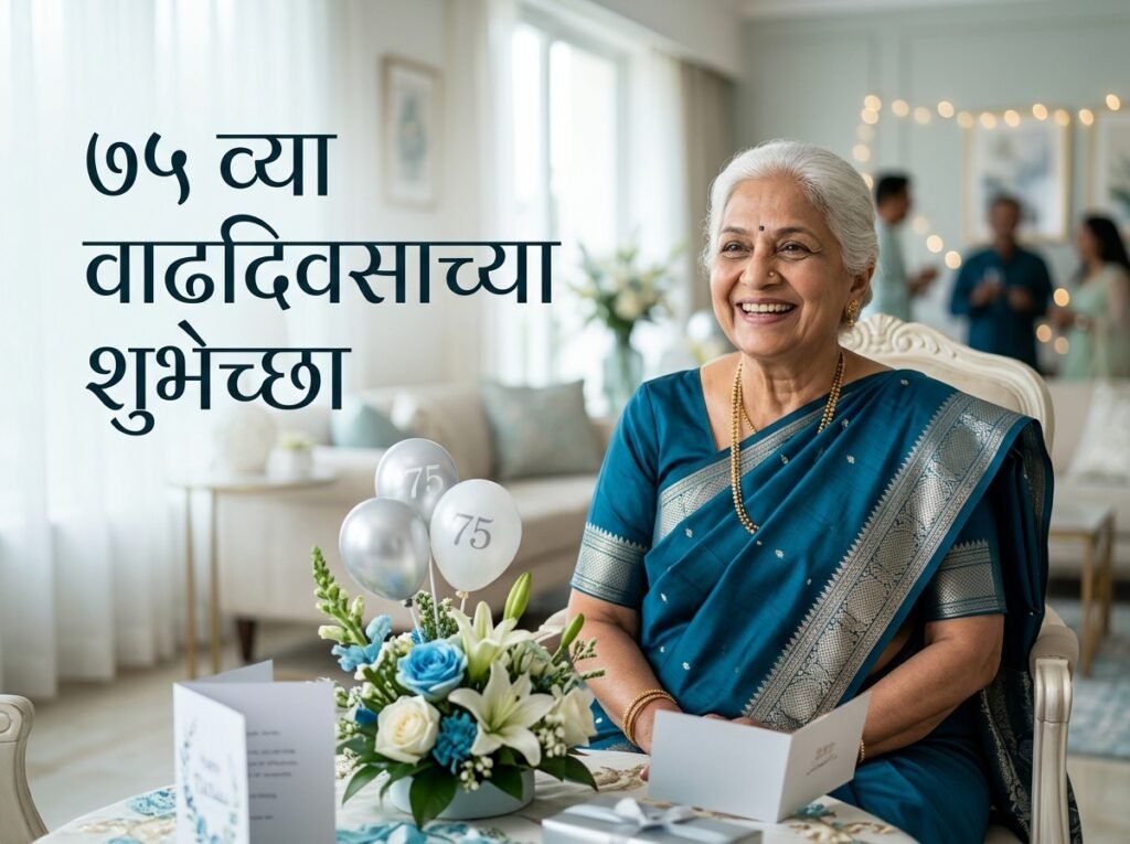 75th Birthday Wishes