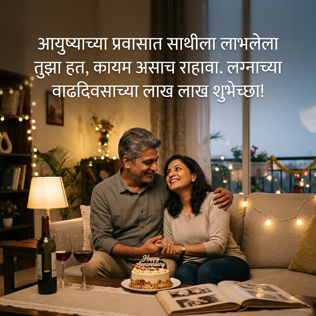 Anniversary Wishes in Marathi