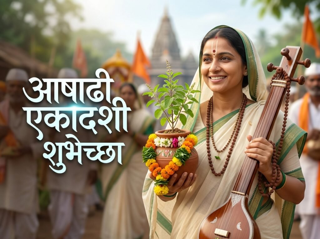 Ashadhi Ekadashi Wishes in Marathi