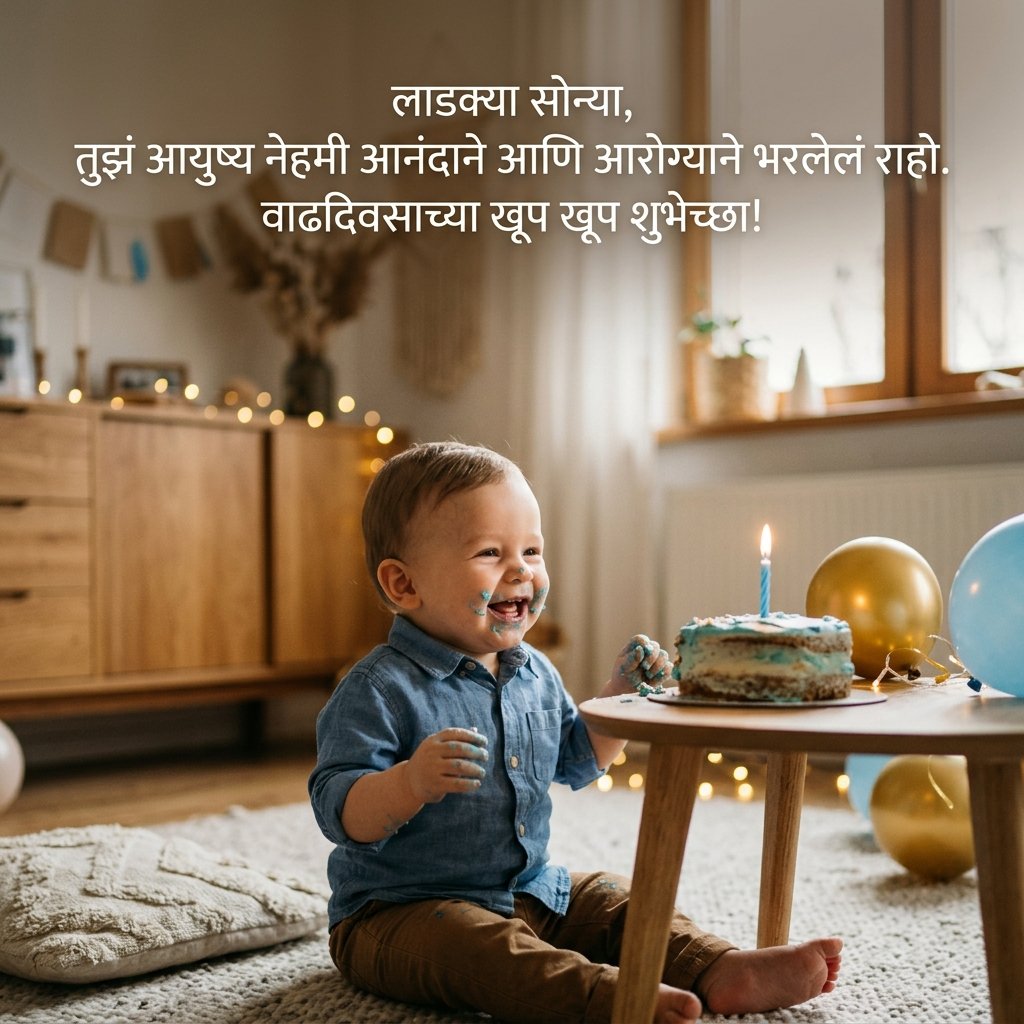 Baby Boy Birthday Wishes