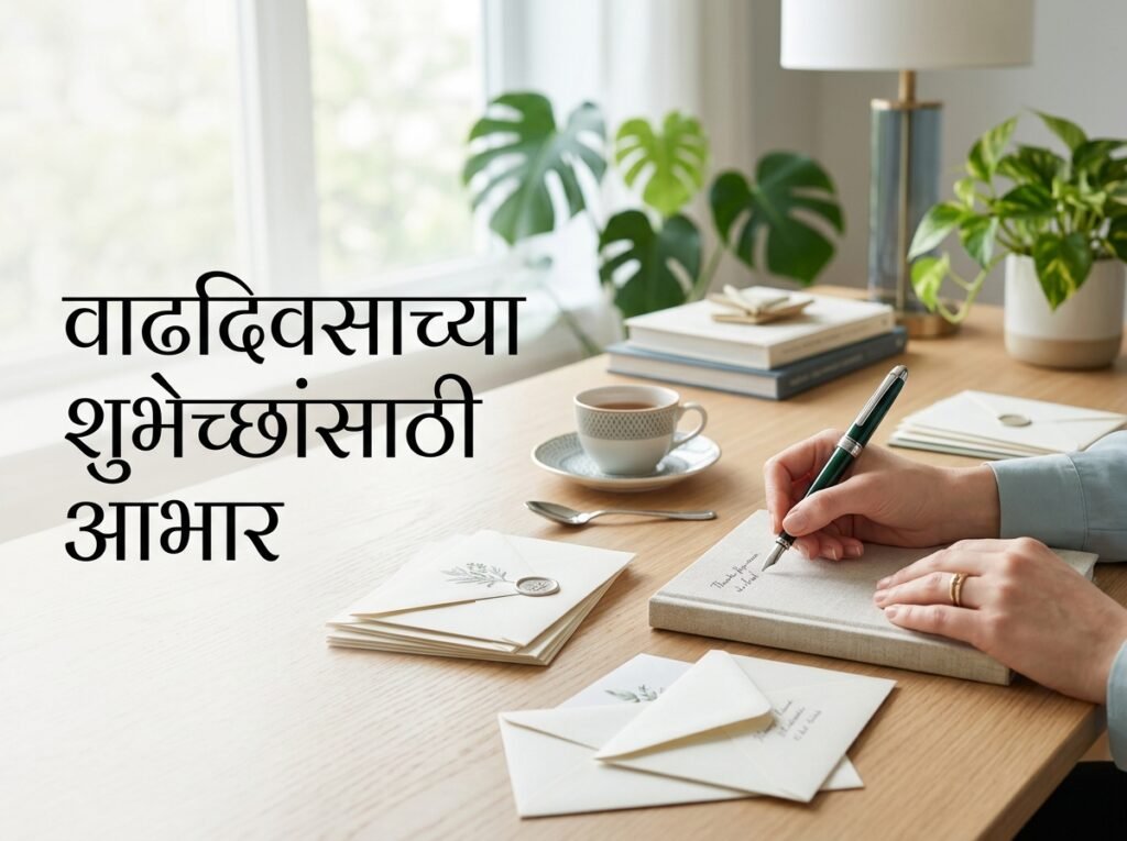 Birthday Thank You Messages in Marathi