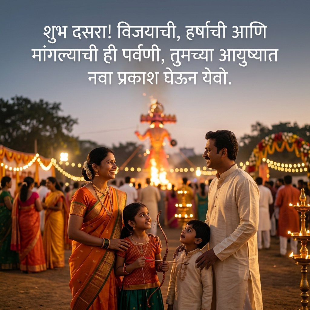 Dussehra Wishes in Marathi