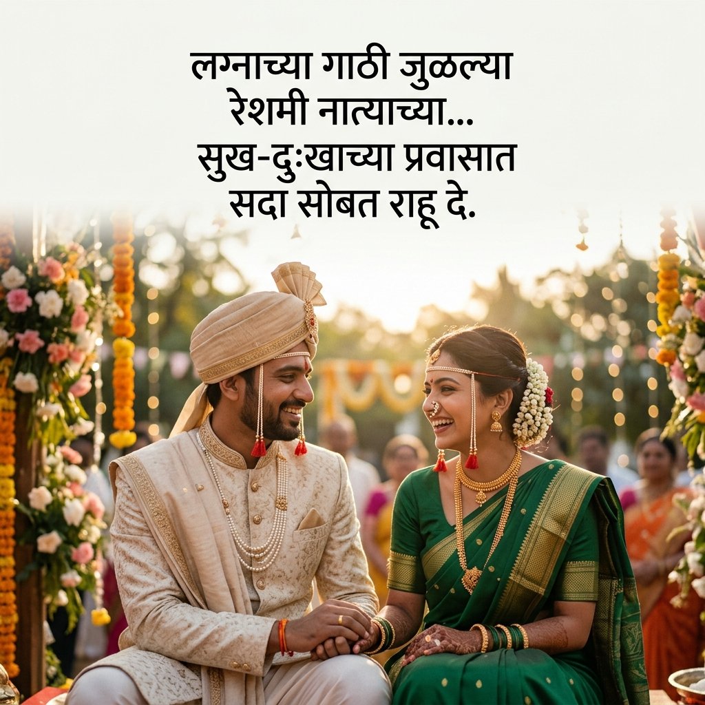 Marriage Wishes in Marathi