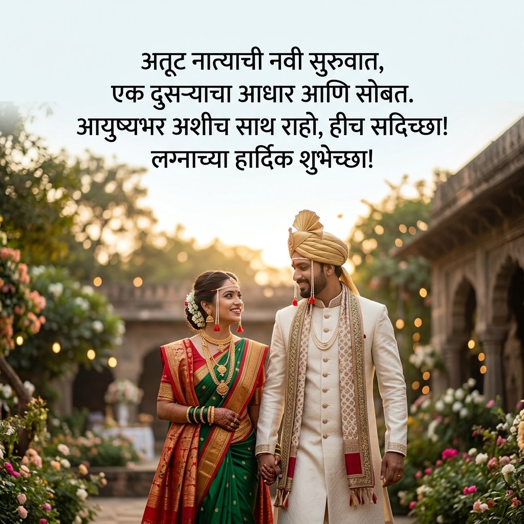 Marriage Wishes in Marathi