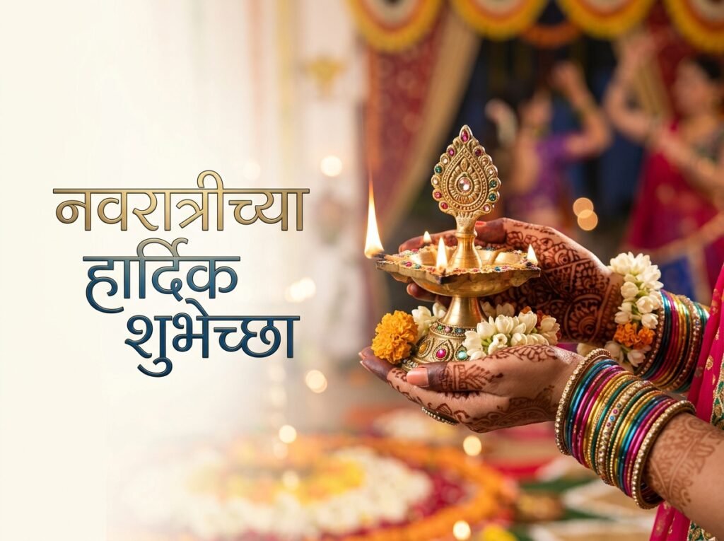 Navratri Wishes in Marathi