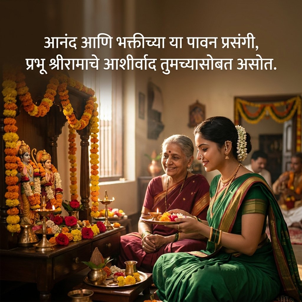 Ram Navami Wishes in Marathi