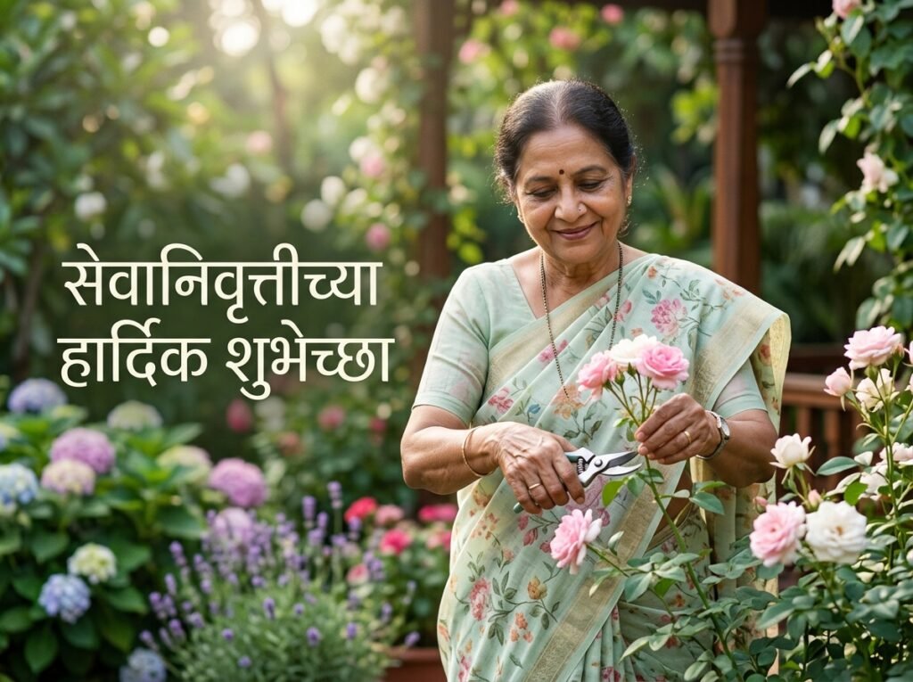 Retirement Wishes in Marathi