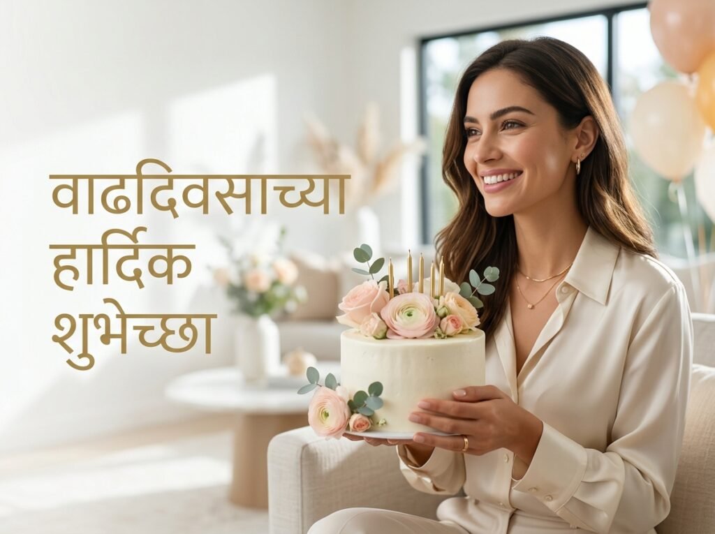 Vadhdivas Shubhechha in Marathi